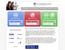 Tablet Screenshot of 3localagents.com